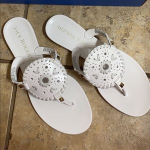 jack rogers white sandals